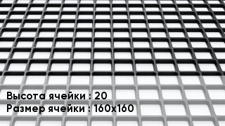 Георешетка 20 Ячейка: 160х160